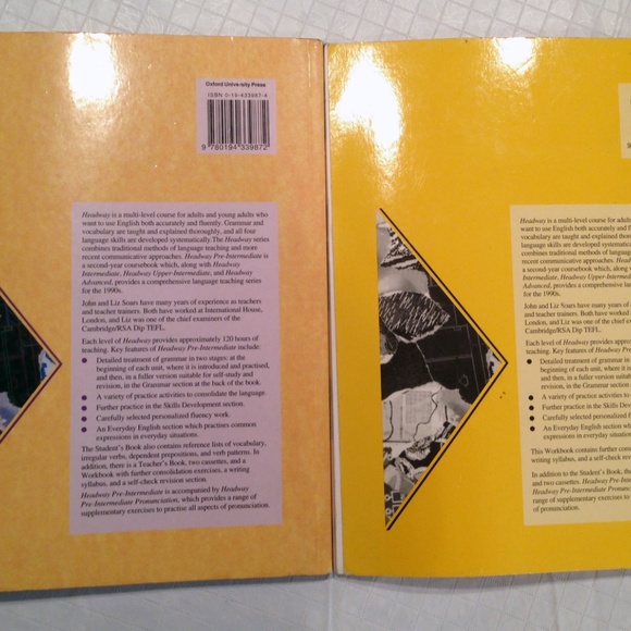 Headway Pre-Intermediate, ESL Student Book and Workbook - Picture 4 of 13